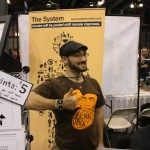 Me at the con, sent in by Systemic Billy.